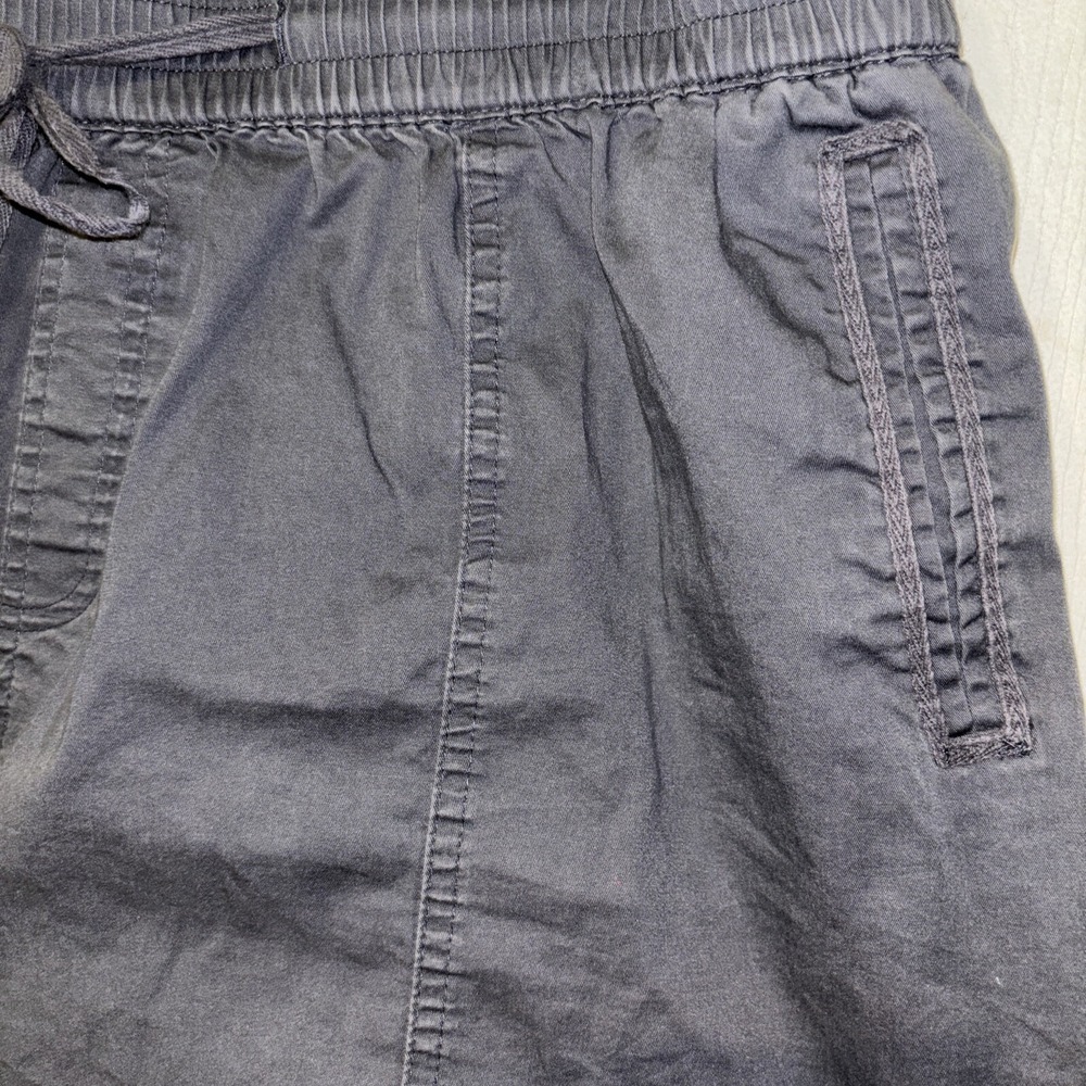 Cato Cargo Shorts 18/20 Women's Army Green on Wide Elastic/drawstring - Picture 4 of 8